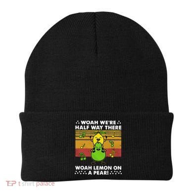 WeRe Half Way There Woah Summer Lemon On A Pear Happy Beanie