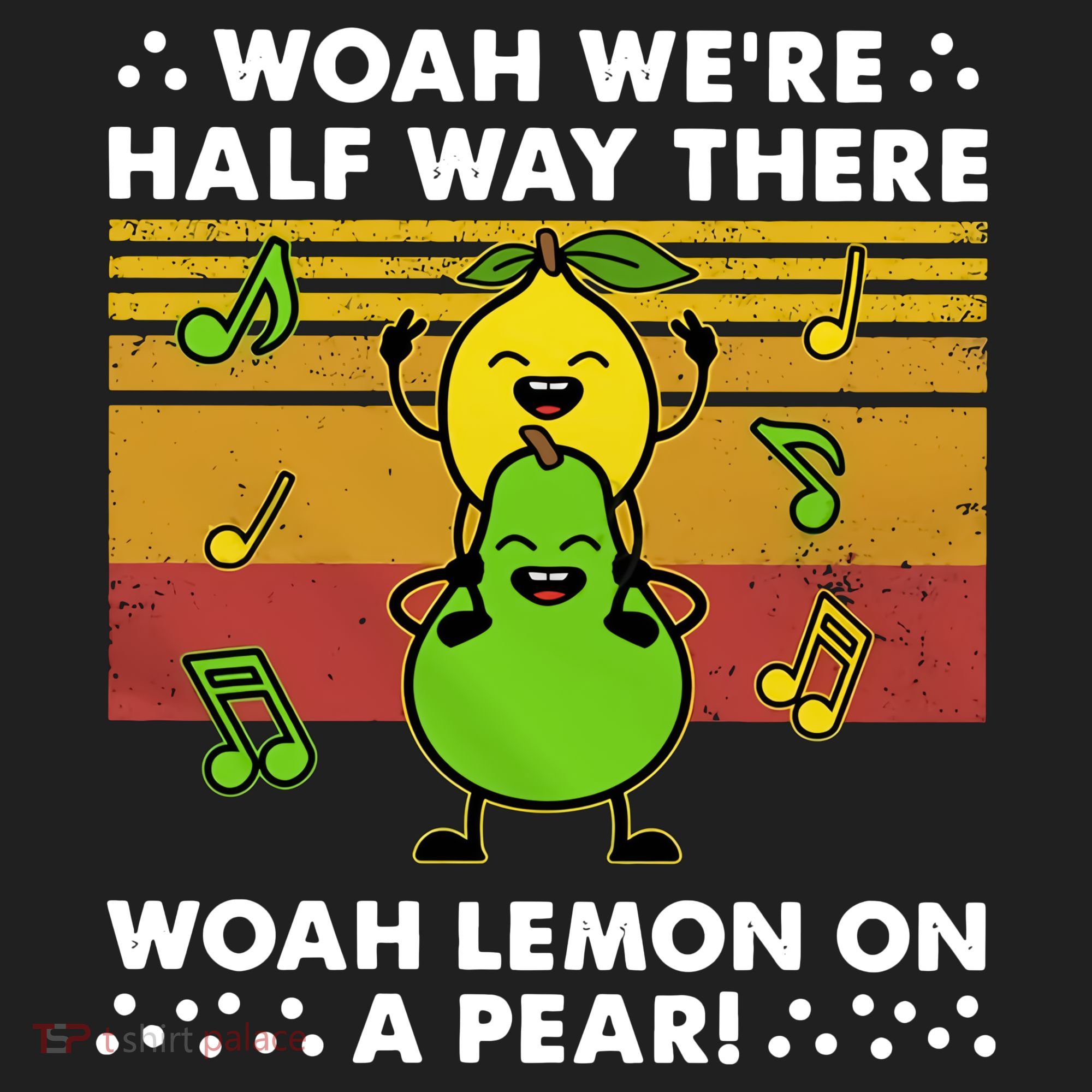 WeRe Half Way There Woah Summer Lemon On A Pear Happy Beanie