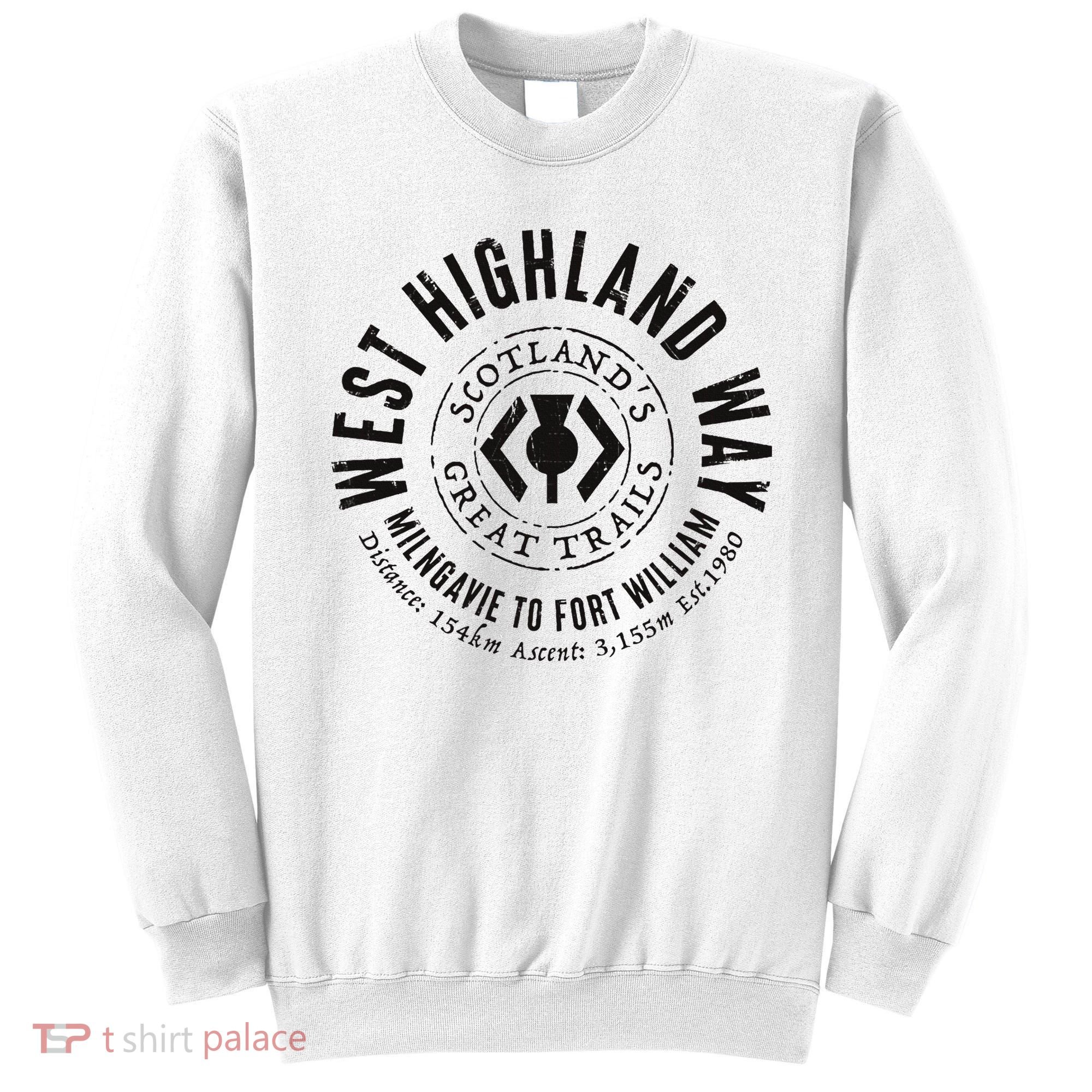 West Highland Way Scotland Great Hikes Sweatshirt