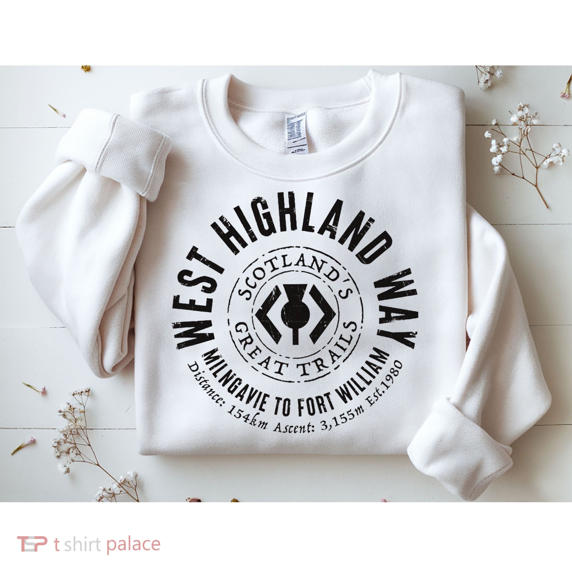 West Highland Way Scotland Great Hikes Sweatshirt