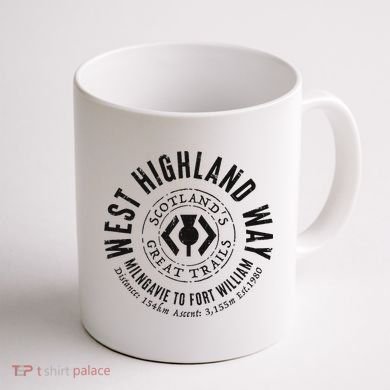 West Highland Way Scotland Great Hikes Coffee Mug back