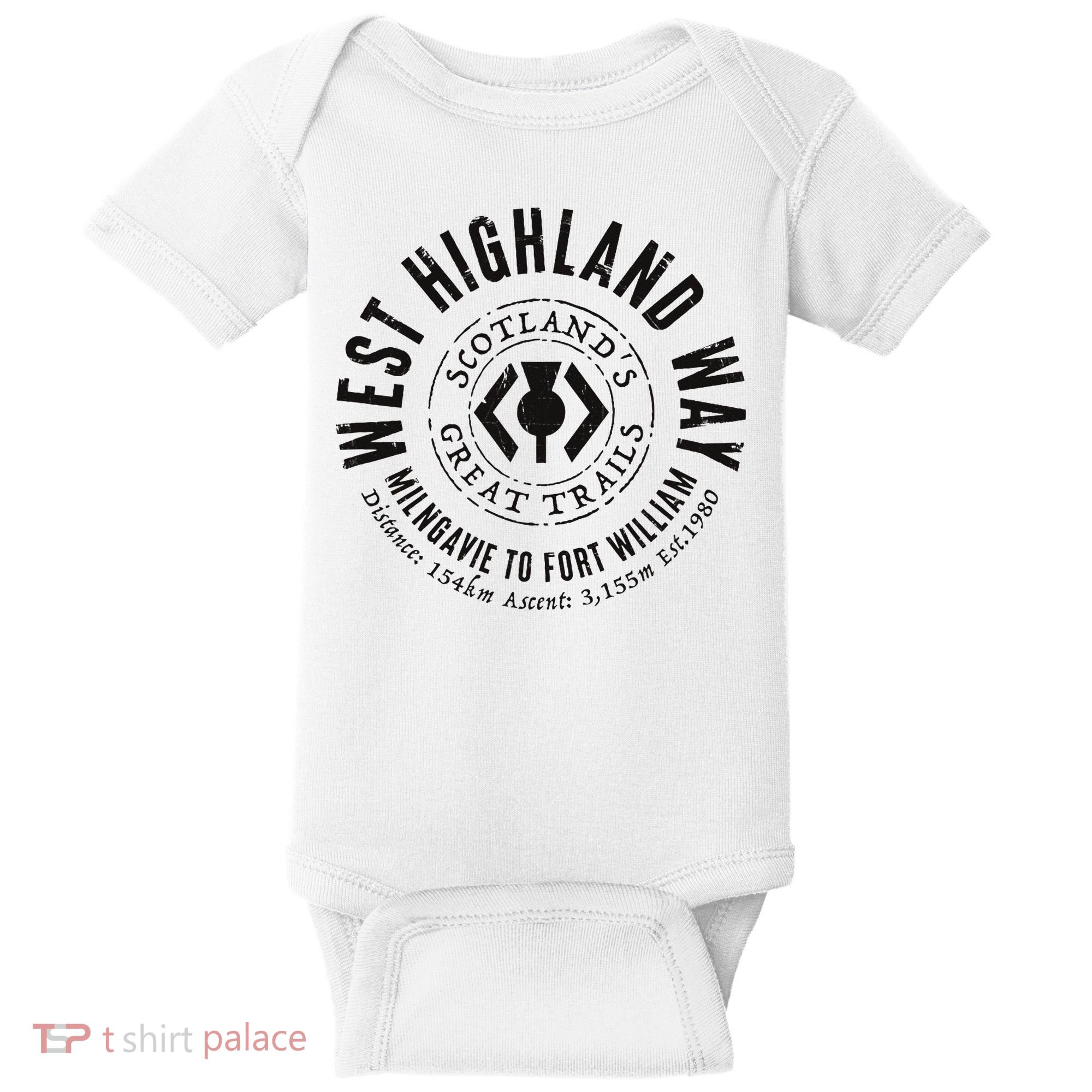 West Highland Way Scotland Great Hikes Baby Bodysuit
