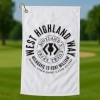 West Highland Way Scotland Great Hikes Golf Towel thumb 1