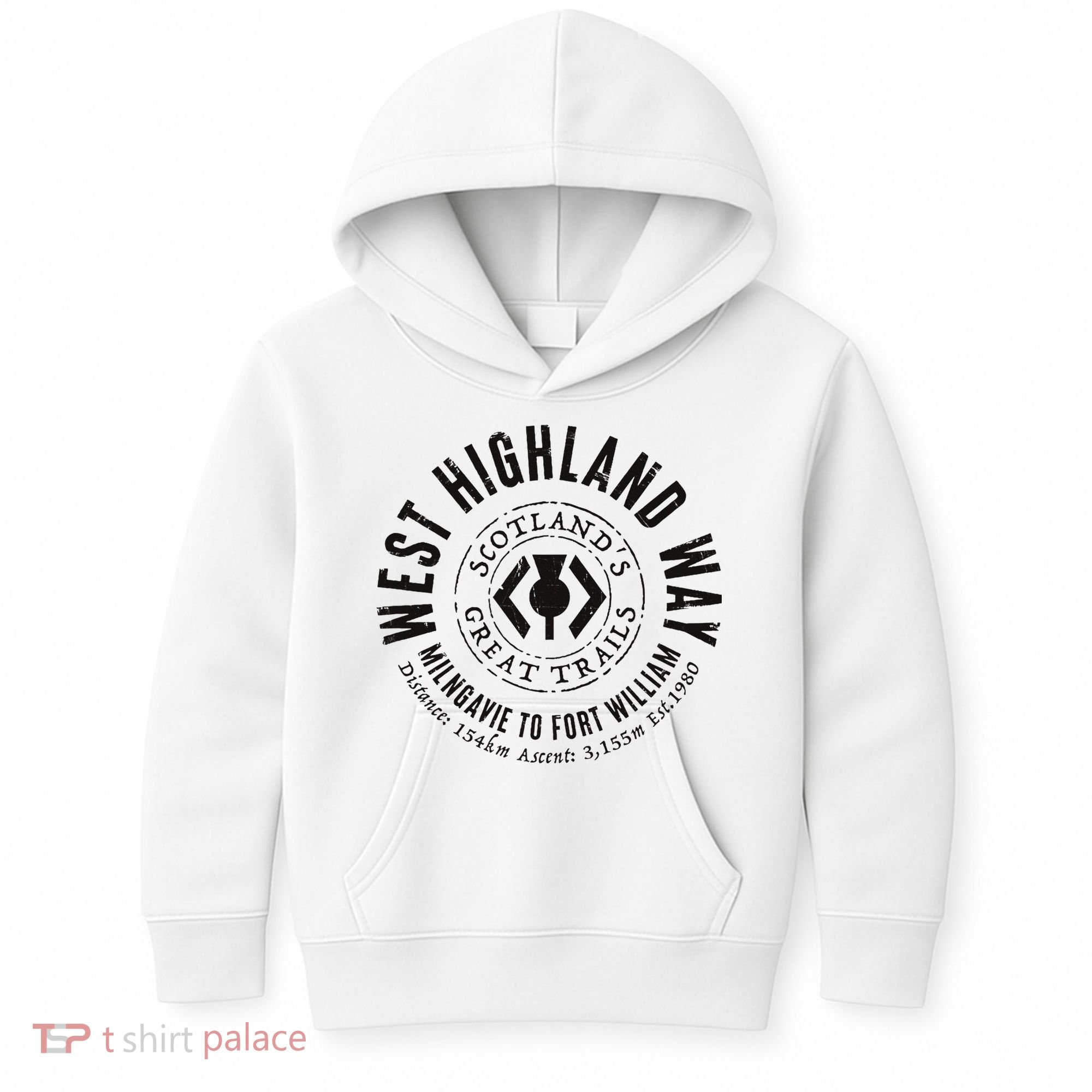 West Highland Way Scotland Great Hikes Kids Hoodie