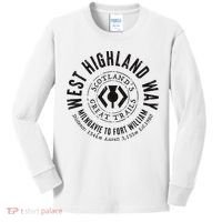 West Highland Way Scotland Great Hikes Kids Long Sleeve Shirt thumb 0