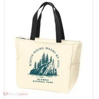Winter Hiking Warms My Soul Washington State Tote Bag thumb 3