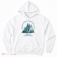Winter Hiking Warms My Soul Washington State Hoodie thumb 0
