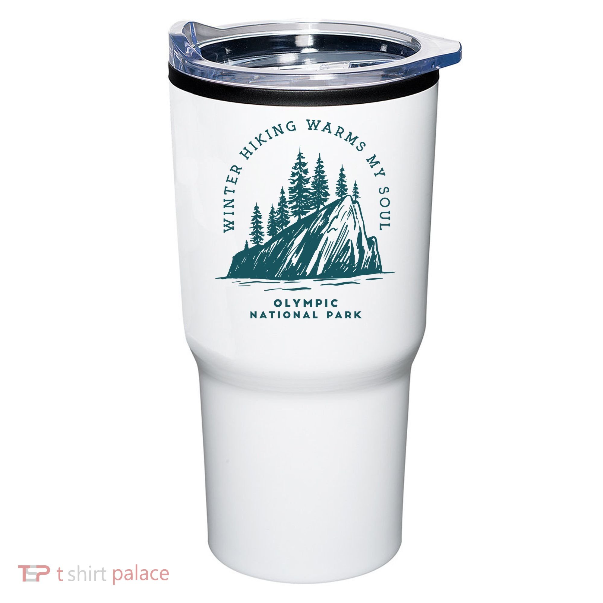 Winter Hiking Warms My Soul Washington State Tumbler
