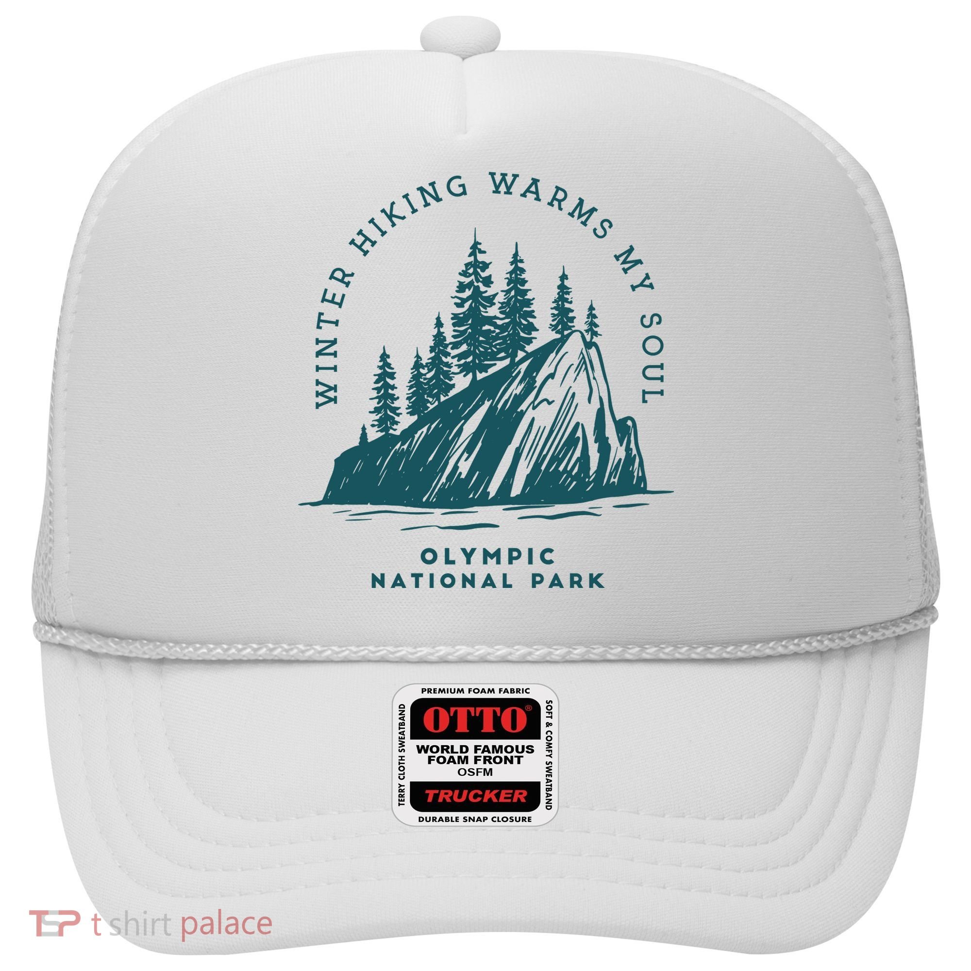 Winter Hiking Warms My Soul Washington State Hat