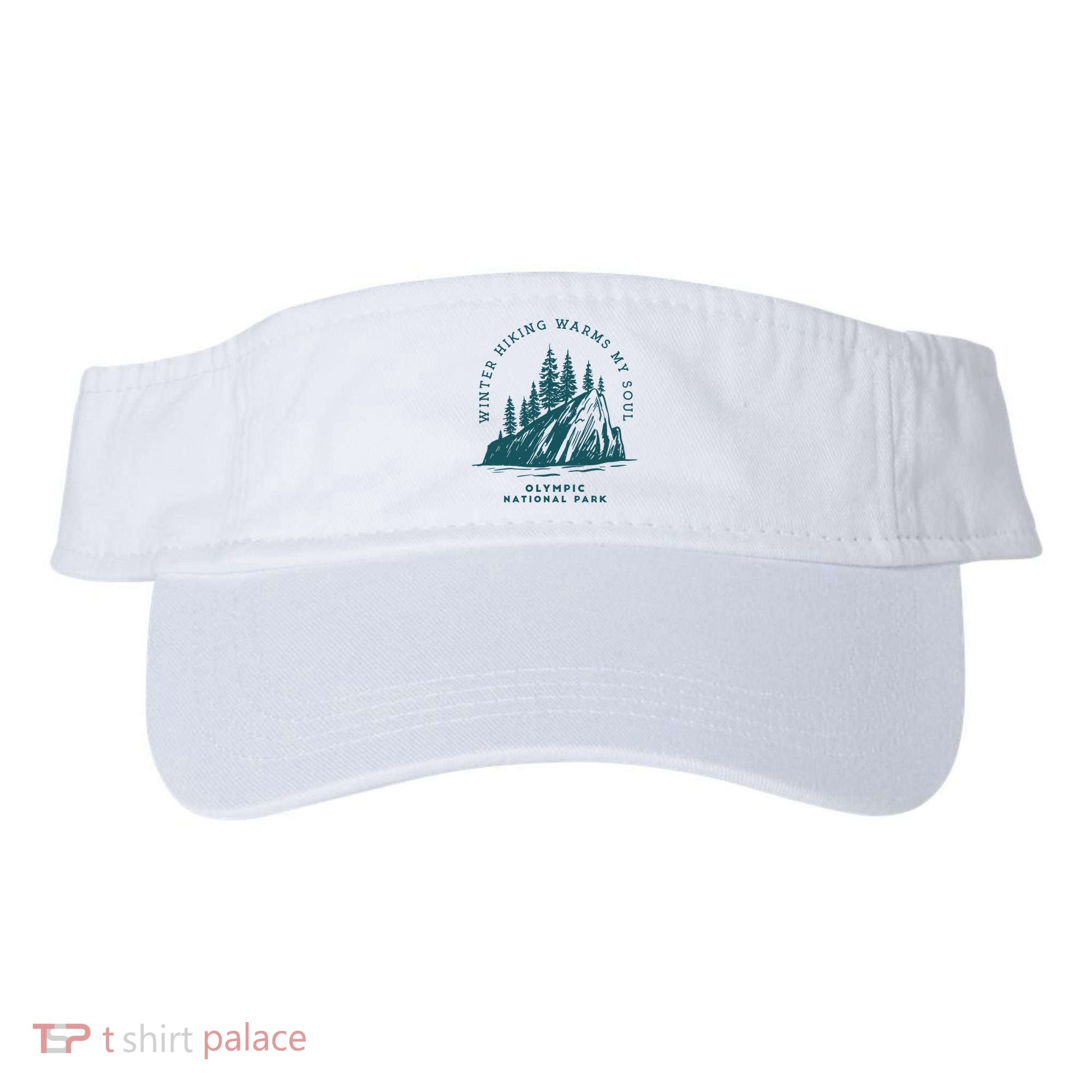 Winter Hiking Warms My Soul Washington State Visor