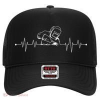 Welding Heartbeat Welder Helmet Metal Fabrication Fusing Mig Hat thumb 0
