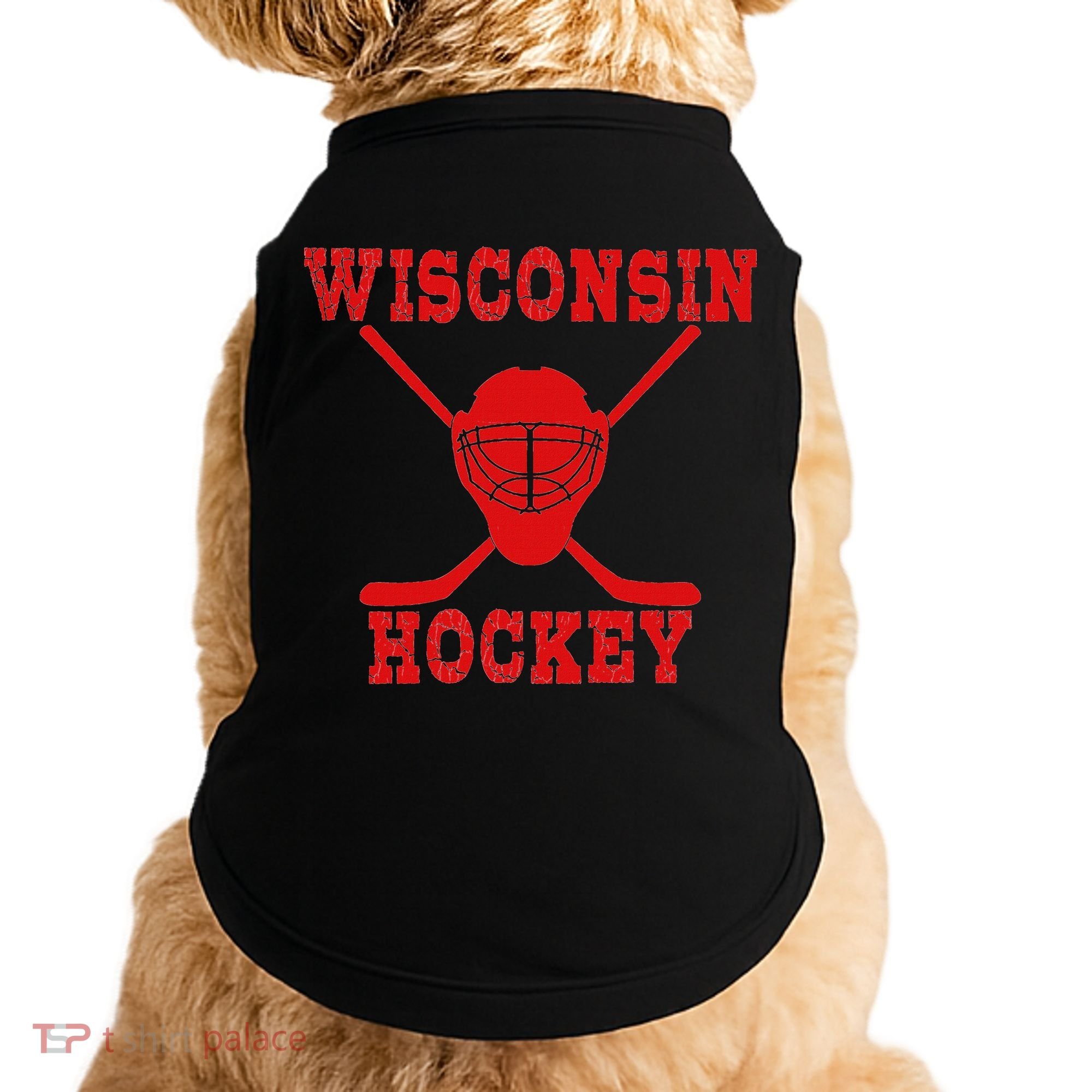 Wisconsin Hockey Doggie Tank