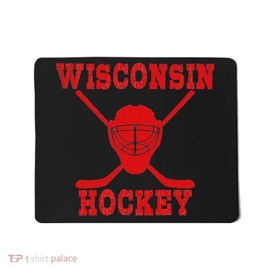 Wisconsin Hockey Mousepad