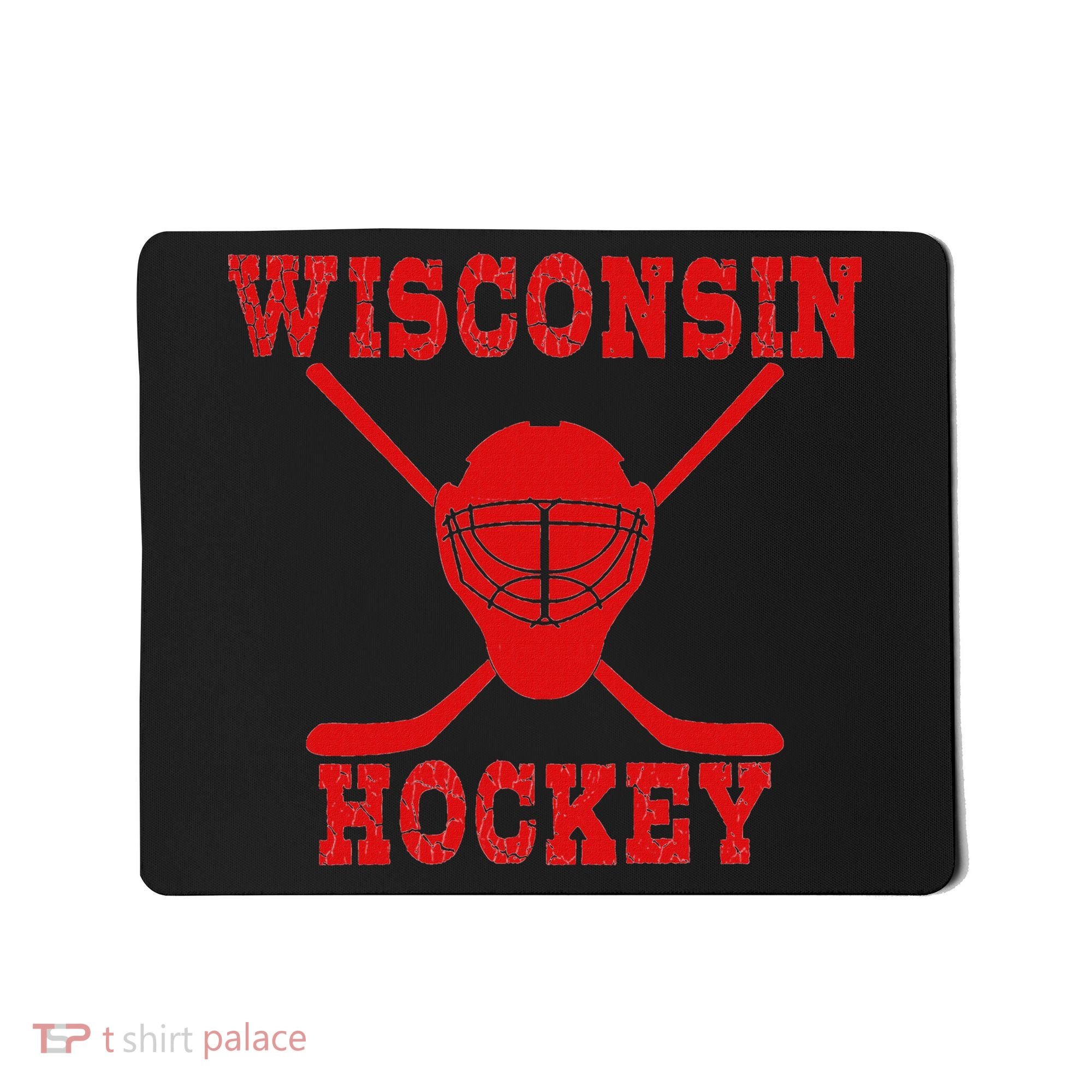 Wisconsin Hockey Mousepad