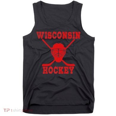 Wisconsin Hockey Tank Top