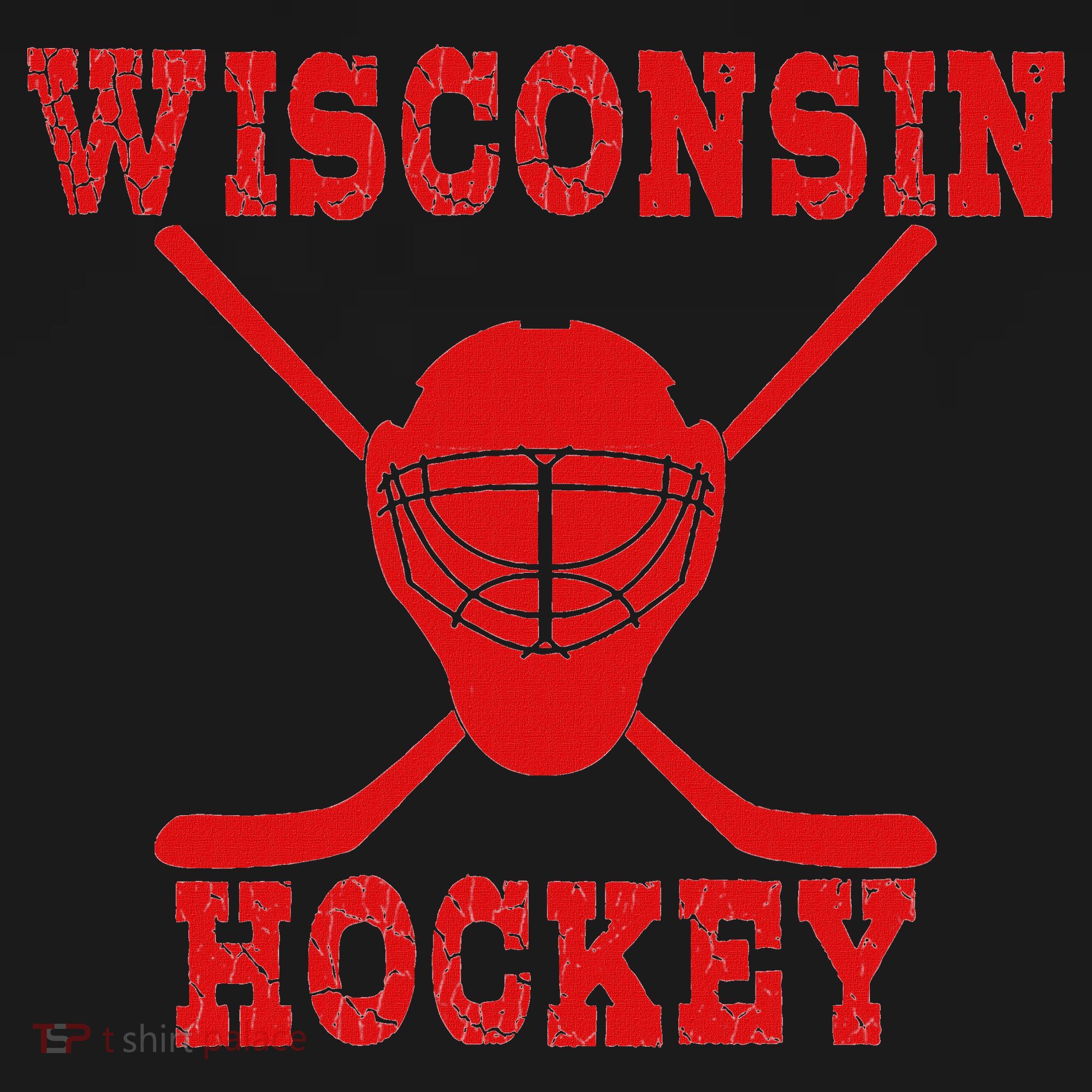 Wisconsin Hockey Kids Hoodie