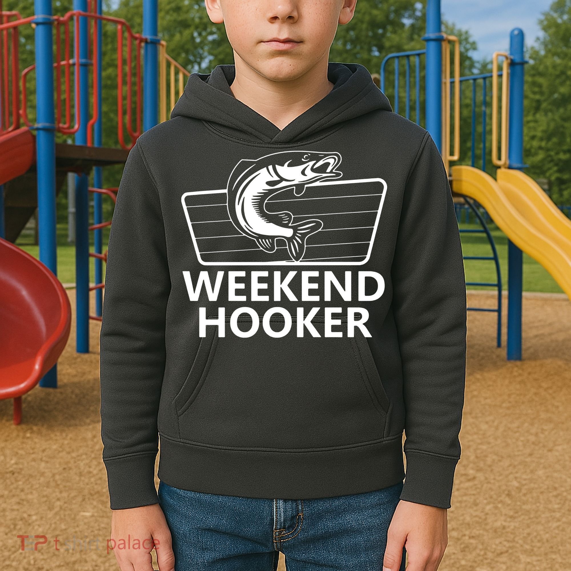 Weekend Hooker Kids Hoodie