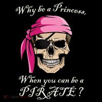 Why Be A Princess When You Can Be A Pirate Women's Hoodie thumb 2