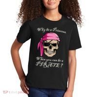 Why Be A Princess When You Can Be A Pirate Kids T-Shirt thumb 2