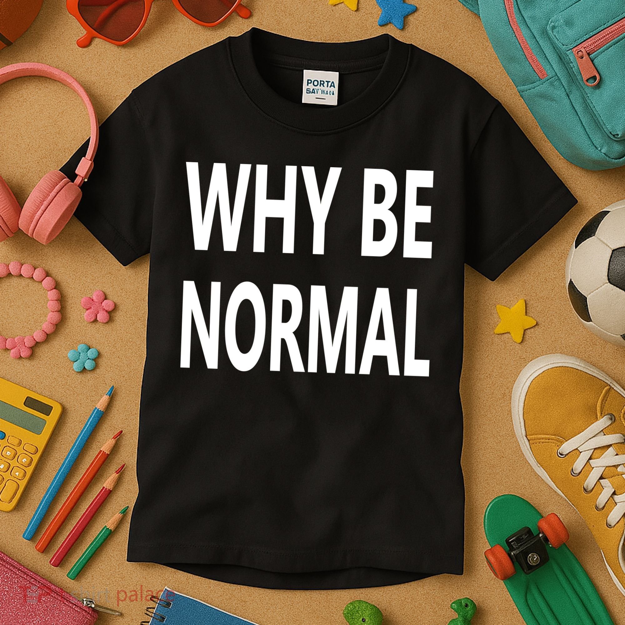 Why Be Normal Kids T-Shirt