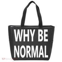 Why Be Normal Tote Bag thumb 0