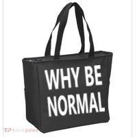 Why Be Normal Tote Bag thumb 2