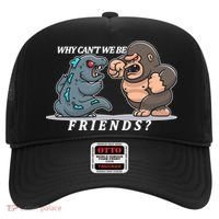 Why Can't We Be Friends Ape Monster Fights Hat thumb 0