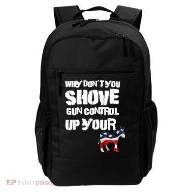 Why Don't You Shove Gun Control Up Your Backpack