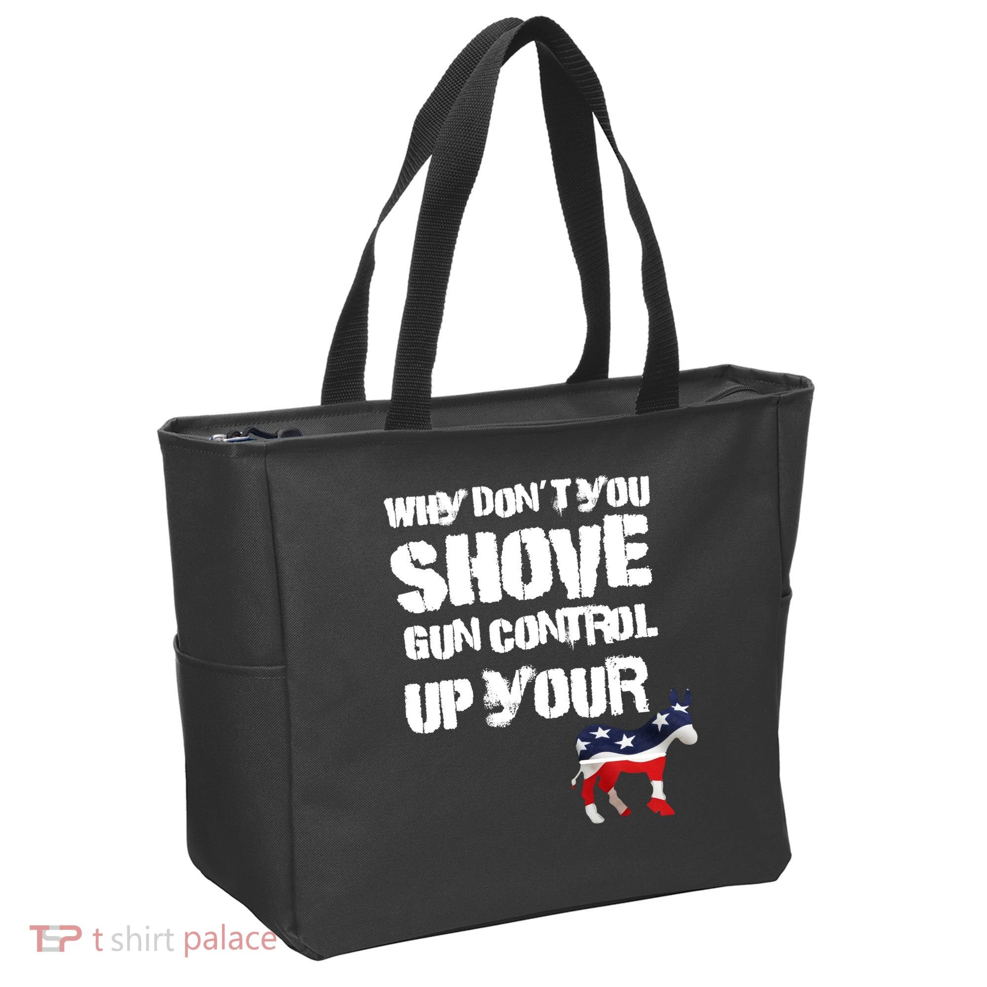 Why Don't You Shove Gun Control Up Your Tote Bag