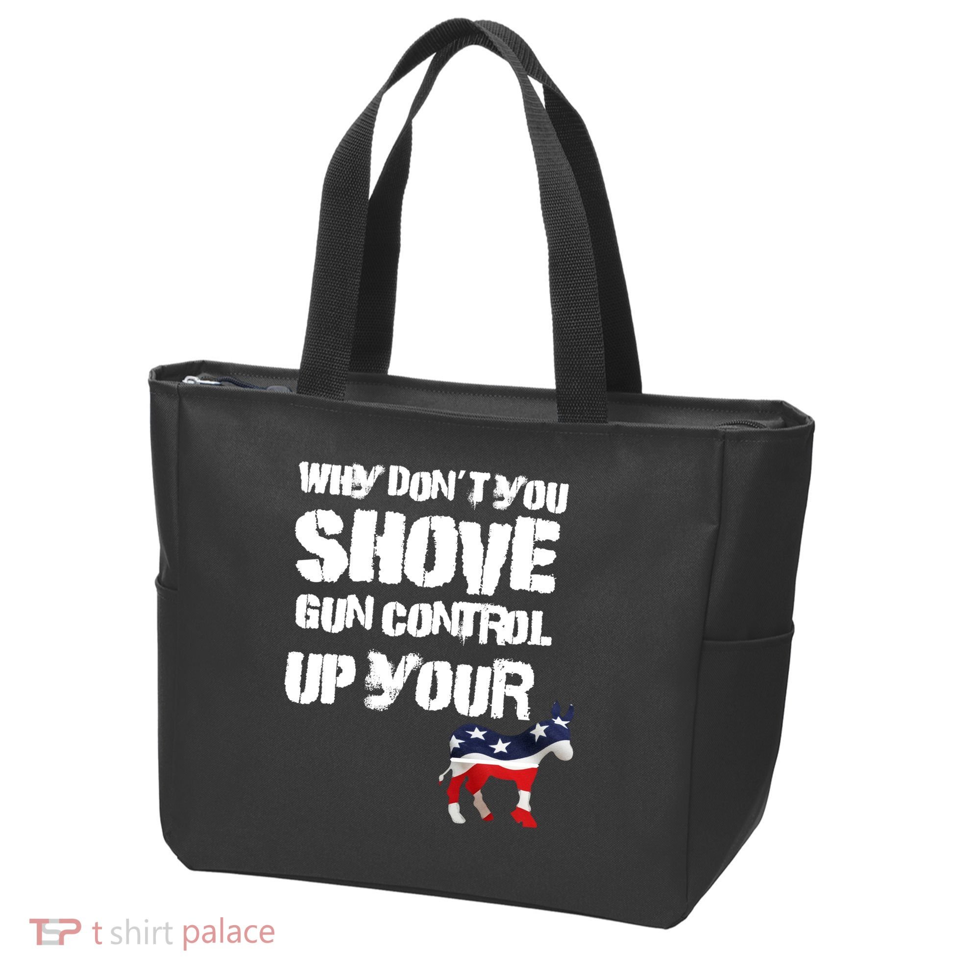 Why Don't You Shove Gun Control Up Your Tote Bag
