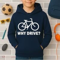 Why Drive? Kids Hoodie thumb 2