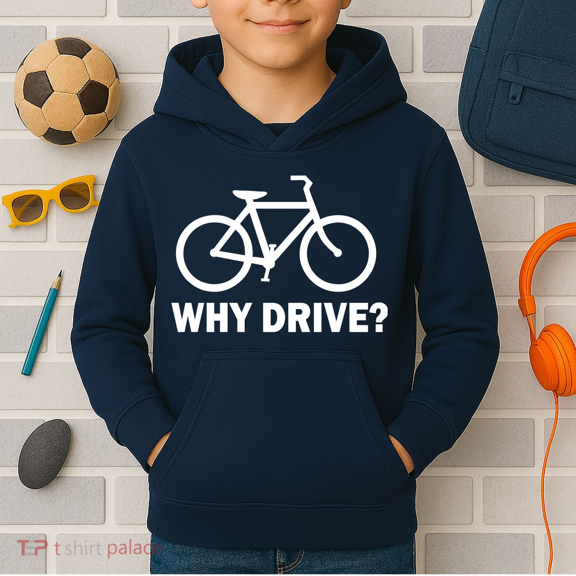 Why Drive? Kids Hoodie