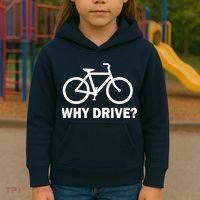 Why Drive? Kids Hoodie thumb 3
