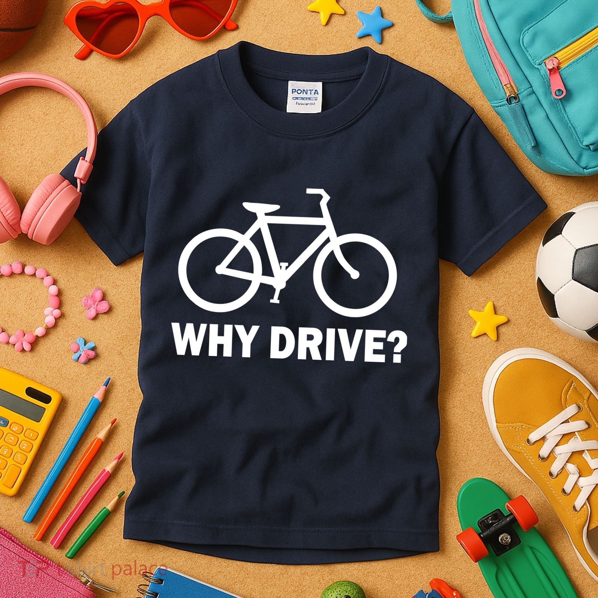 Why Drive? Kids T-Shirt