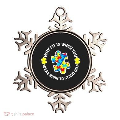 Why Fit In Autism Awareness Ornament