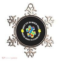 Why Fit In Autism Awareness Ornament thumb 0