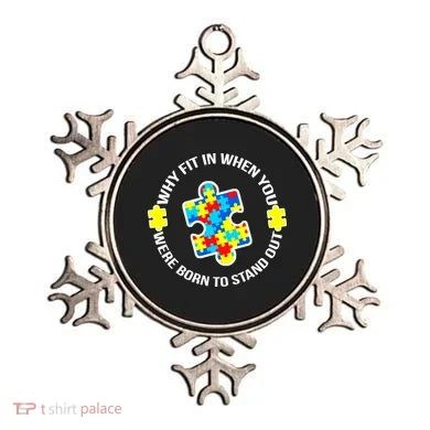 Why Fit In Autism Awareness Ornament