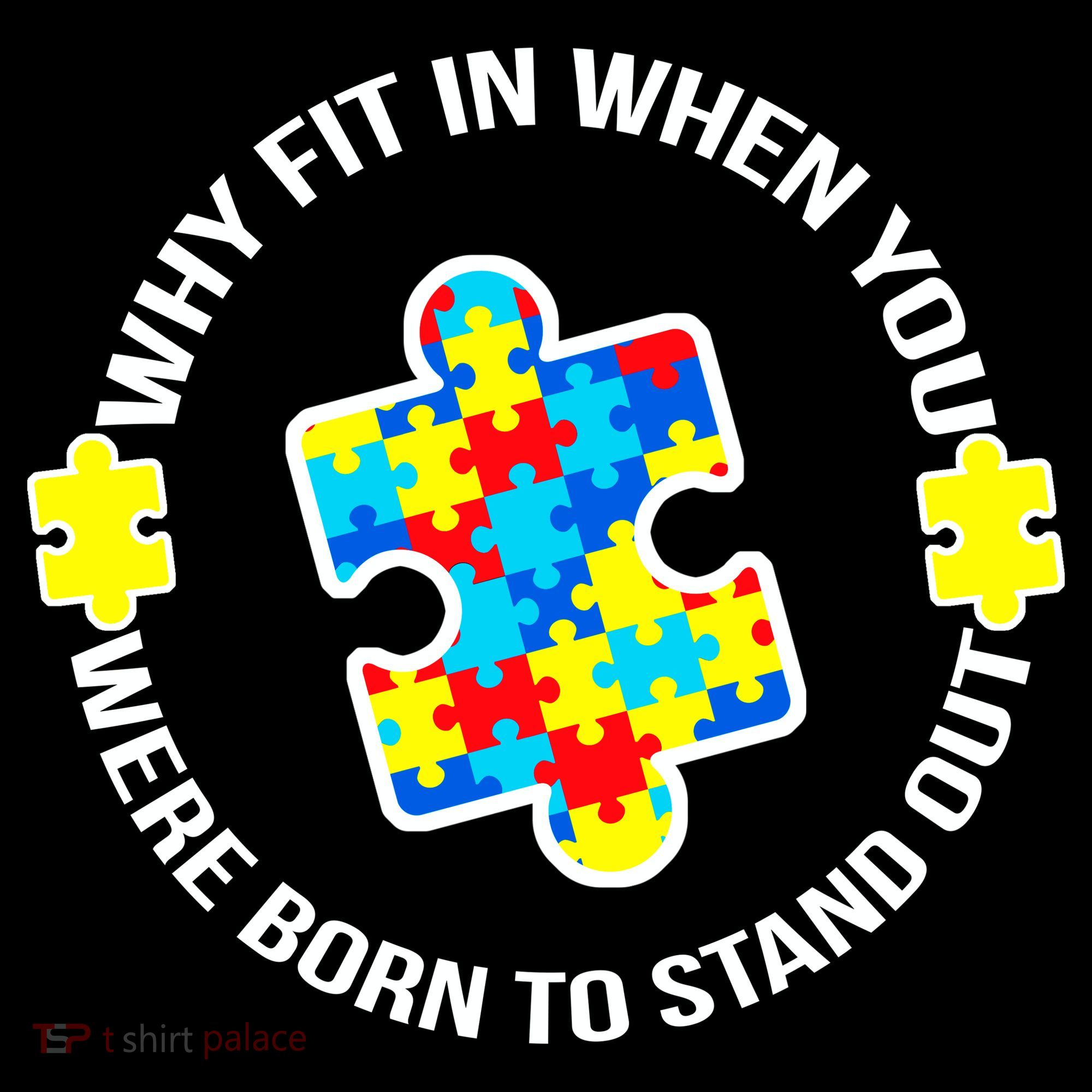 Why Fit In Autism Awareness Ornament