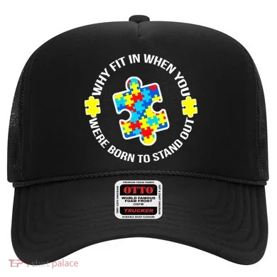 Why Fit In Autism Awareness Hat