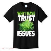 Why I Have Trust Issues Bush Camper Kids T-Shirt thumb 0