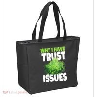 Why I Have Trust Issues Bush Camper Tote Bag thumb 2