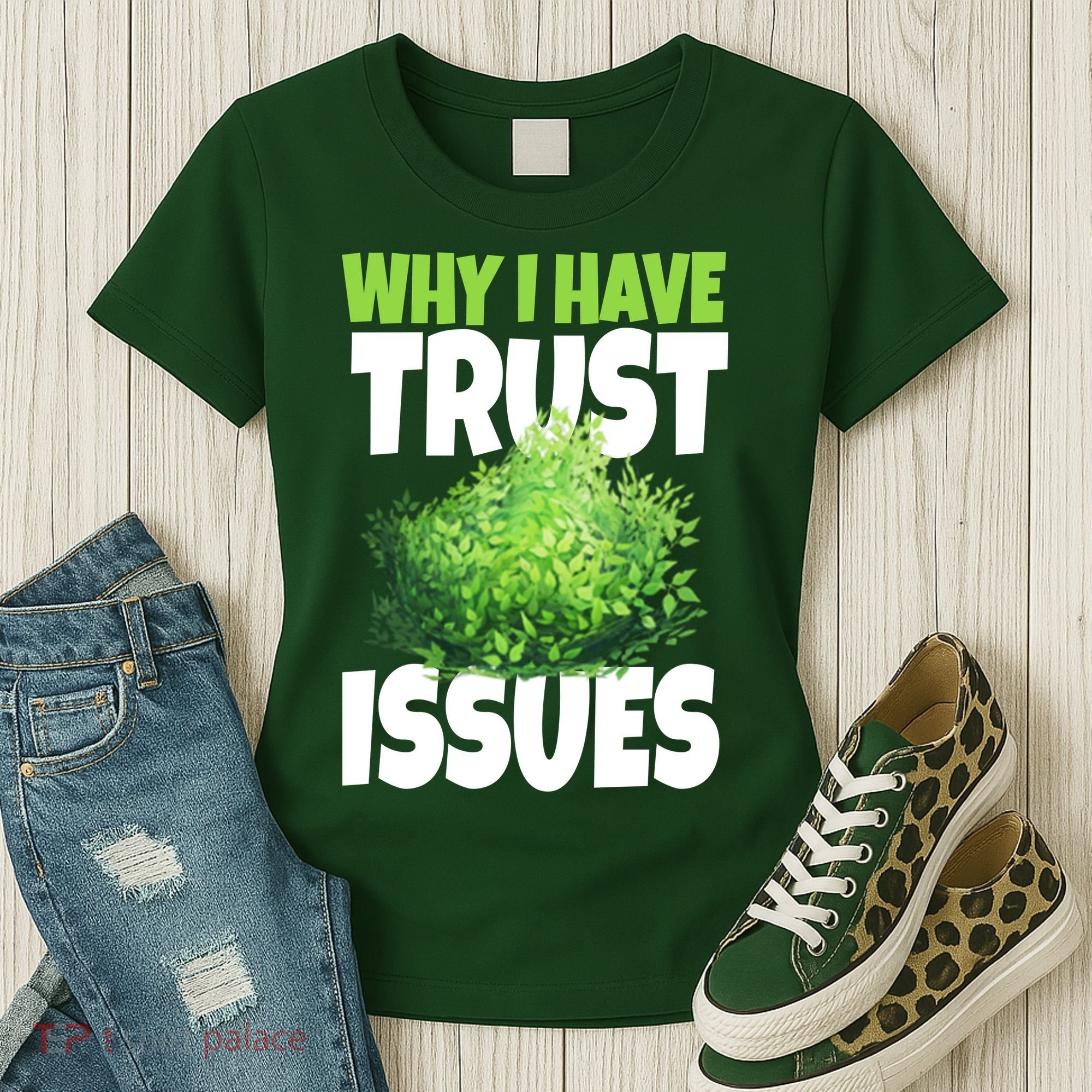 Why I Have Trust Issues Bush Camper Women's T-Shirt