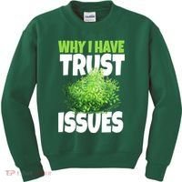 Why I Have Trust Issues Bush Camper Kids Sweatshirt thumb 0