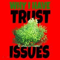 Why I Have Trust Issues Bush Camper Santa Hat thumb 1