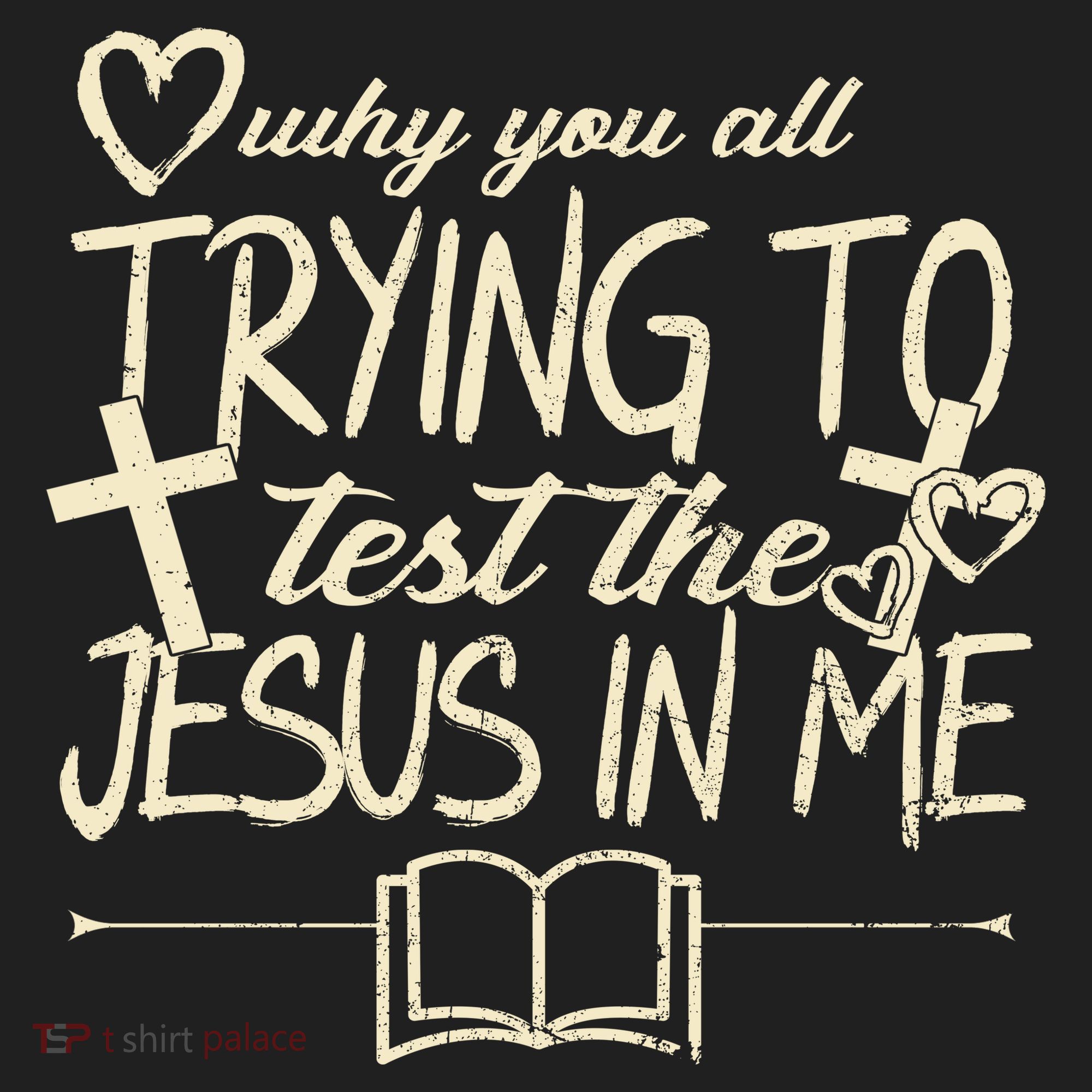 Why You All Trying To Test The Jesus In Me Beanie
