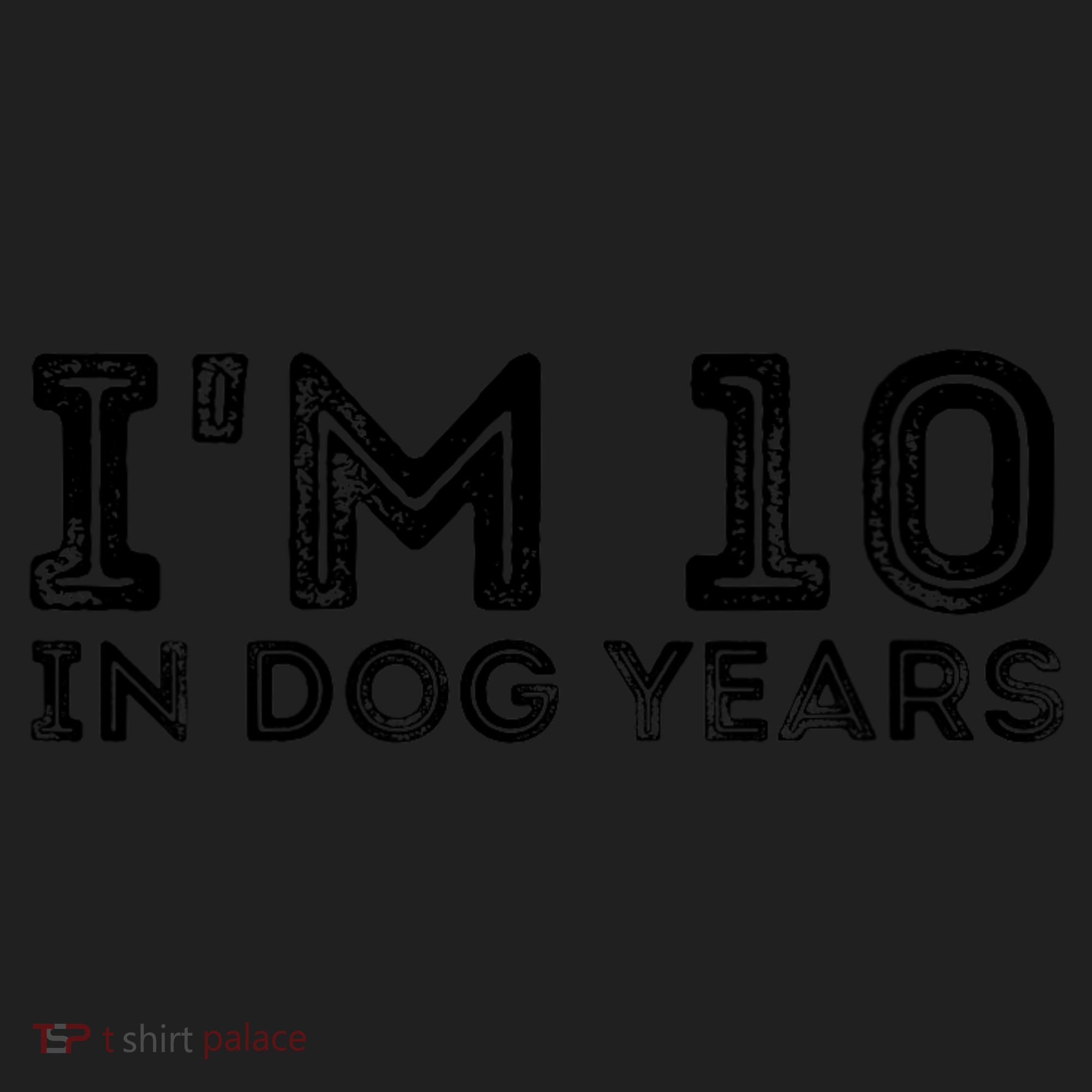 Womens I'm 10 In Dog Years Funny 70th Birthday Beanie