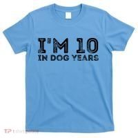 Womens I'm 10 In Dog Years Funny 70th Birthday T-Shirt thumb 0