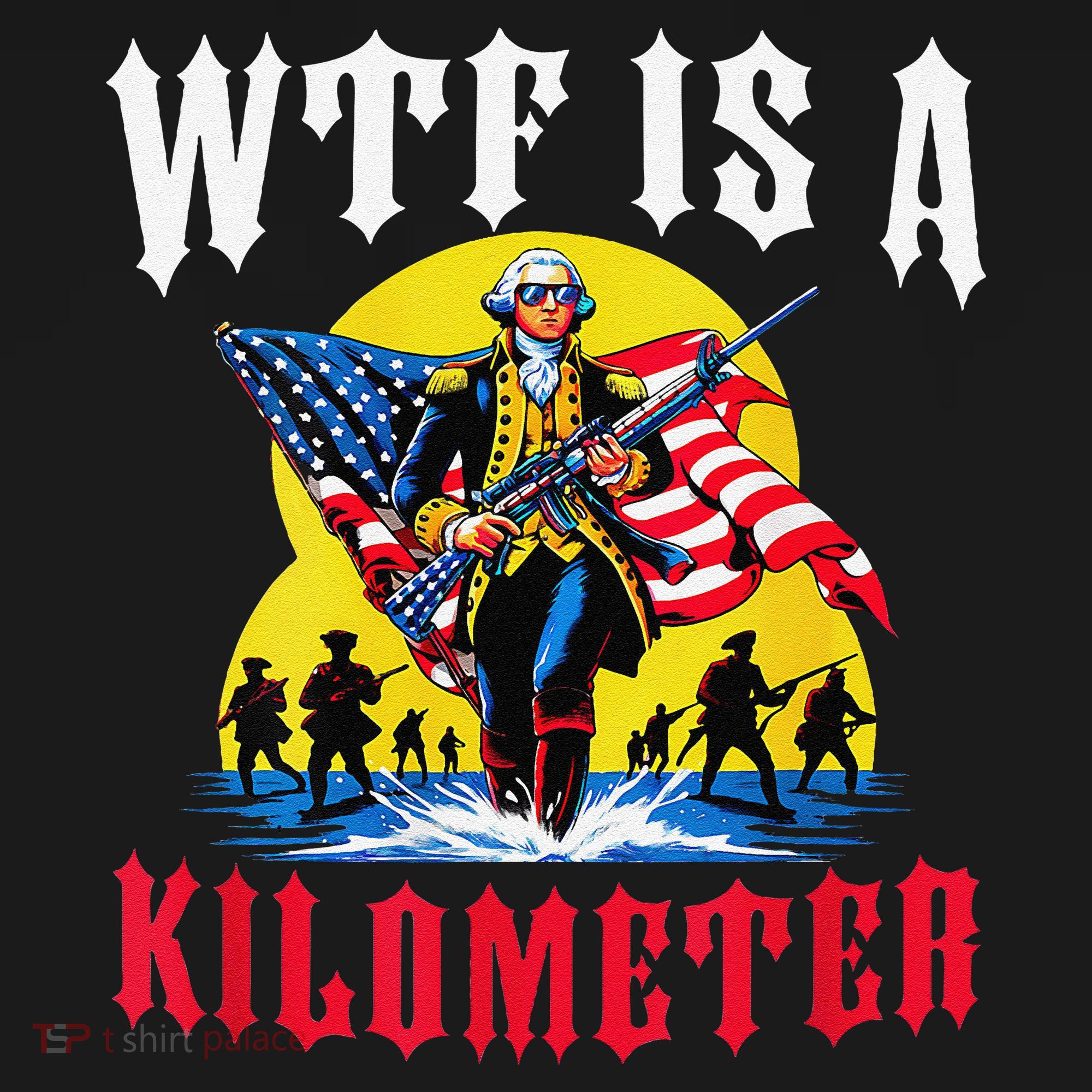 Wtf Is A Kilometer George President Backpack