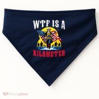 Wtf Is A Kilometer George President USA-Made Doggie Bandana thumb 0