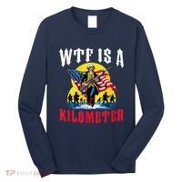 Wtf Is A Kilometer George President Long Sleeve Shirt thumb 0
